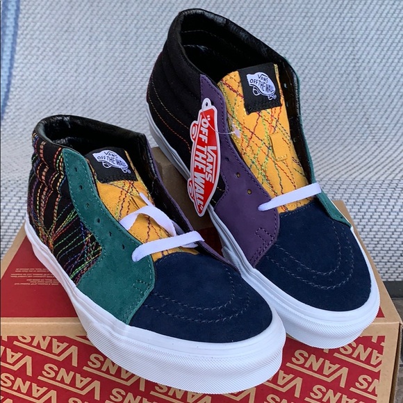 VANS SK8-Hi (Frenzy) Dark Rainbow WMNS - Picture 4 of 16